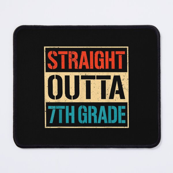Item preview, Straight Outta 7th Grade Class 2022 Seventh Grade Gifts designed and sold by vergielx.
