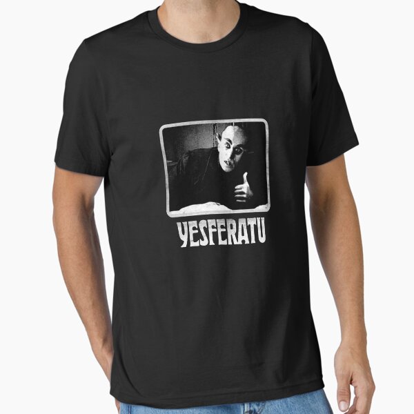 Item preview, Yesferatu funny Nosferatu positive goth horror lover gift meme  Classic T-Shirt designed and sold by MichaelSeeble.
