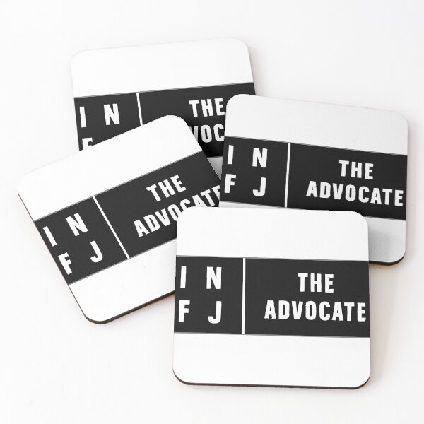 Item preview, INFJ - The Advocate Personality Type Sticker designed and sold by DanLopesMerch.