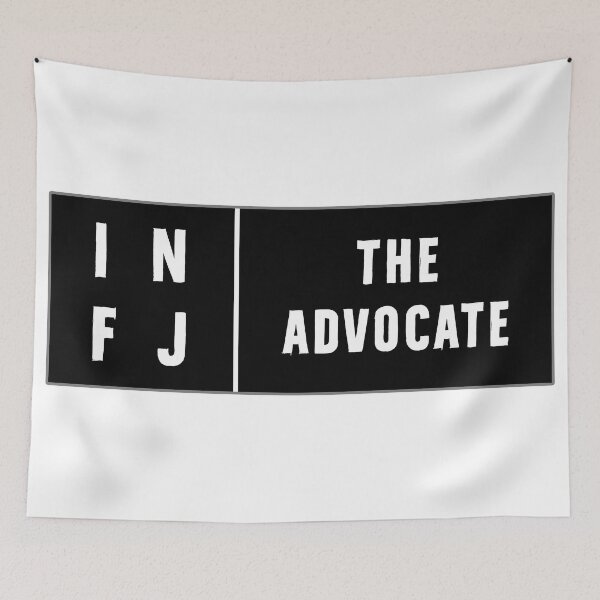 Item preview, INFJ - The Advocate Personality Type Sticker designed and sold by DanLopesMerch.