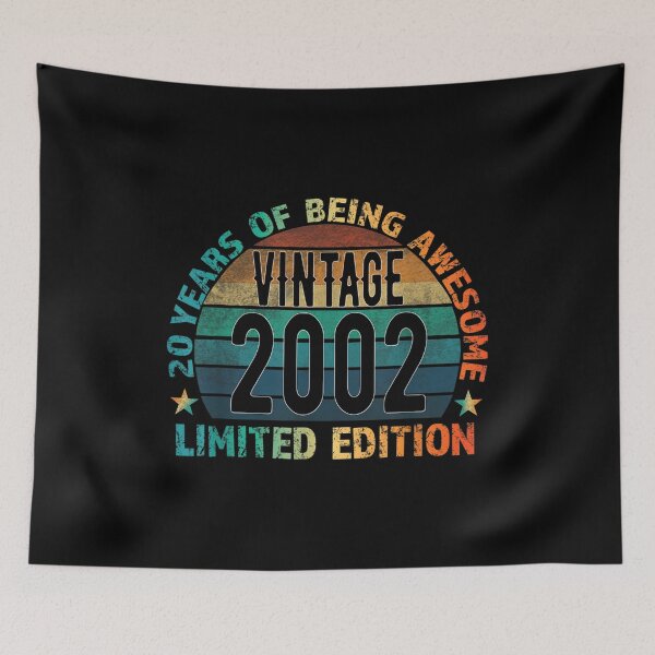 Item preview, 20th Birthday Gift Boys Vintage 2002 20 Years Old Colored  designed and sold by vergielx.