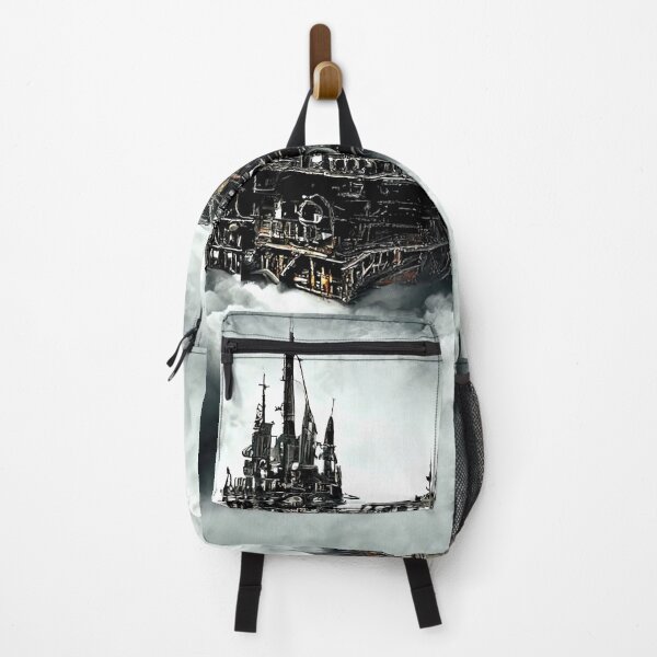 Item preview, Steampunk flying ship designed and sold by AM FineArtPrints.