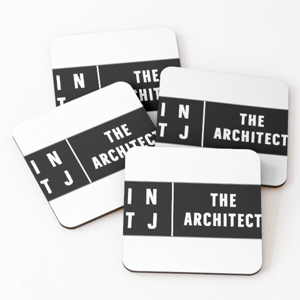 Item preview, INTJ - The Architect Personality Type Sticker designed and sold by DanLopesMerch.
