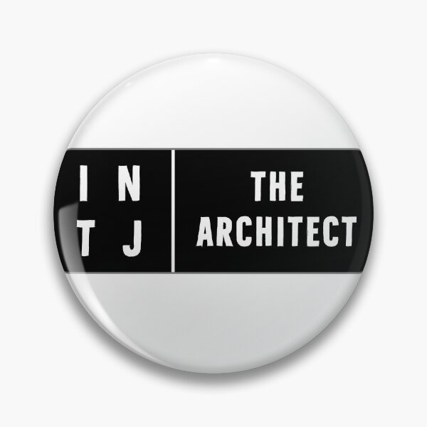 Item preview, INTJ - The Architect Personality Type Sticker designed and sold by DanLopesMerch.