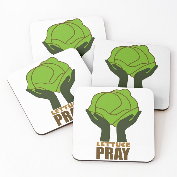 Item preview, Lettuce Pray designed and sold by BlueBlackSky.