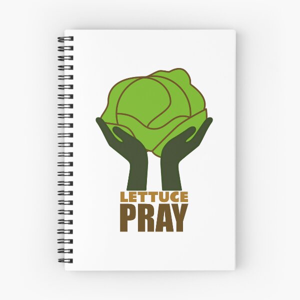 Item preview, Lettuce Pray designed and sold by BlueBlackSky.