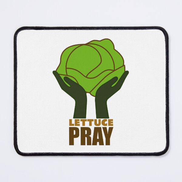 Item preview, Lettuce Pray designed and sold by BlueBlackSky.