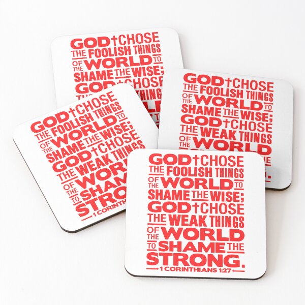 Item preview, 1 Corinthians 1:27 God chose the foolish things designed and sold by plushism.