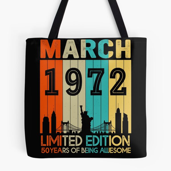 Item preview, March 1972 Limited Edition 50 Years Of Being Awesome designed and sold by AraJordeStore.