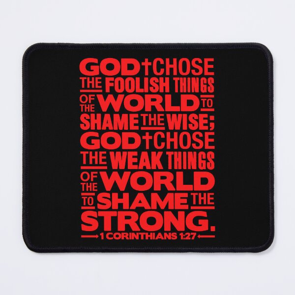 Item preview, 1 Corinthians 1:27 God chose the foolish things designed and sold by plushism.