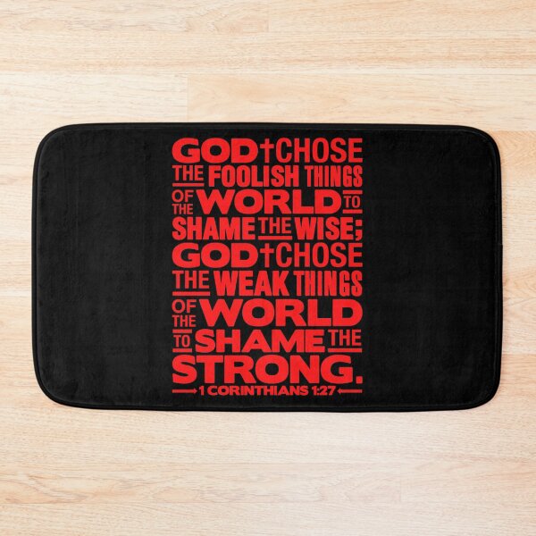 Item preview, 1 Corinthians 1:27 God chose the foolish things designed and sold by plushism.