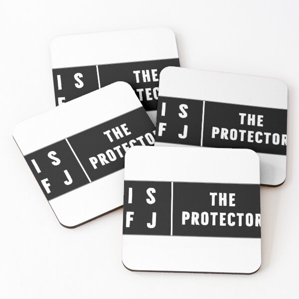 Item preview, ISFJ - The Protector Personality Type Sticker designed and sold by DanLopesMerch.