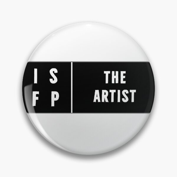 Item preview, ISFP - The Artist Personality Type Sticker designed and sold by DanLopesMerch.