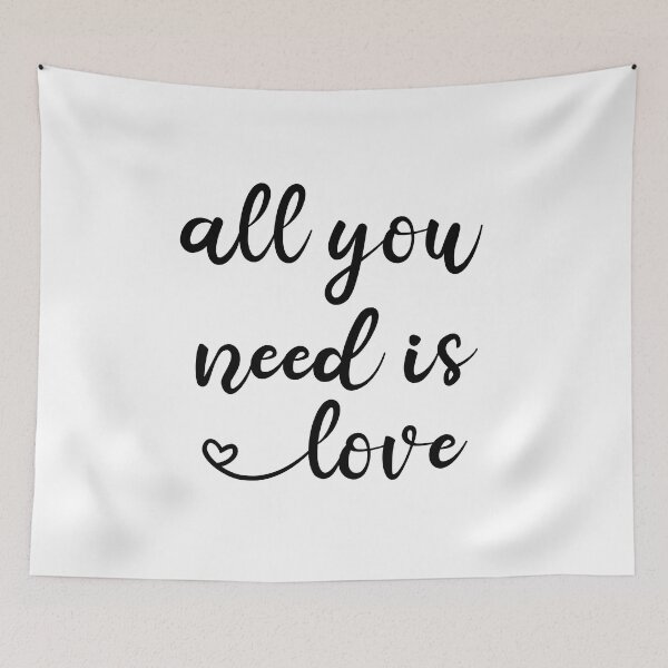 Item preview, all you need is love designed and sold by safiaraoof.
