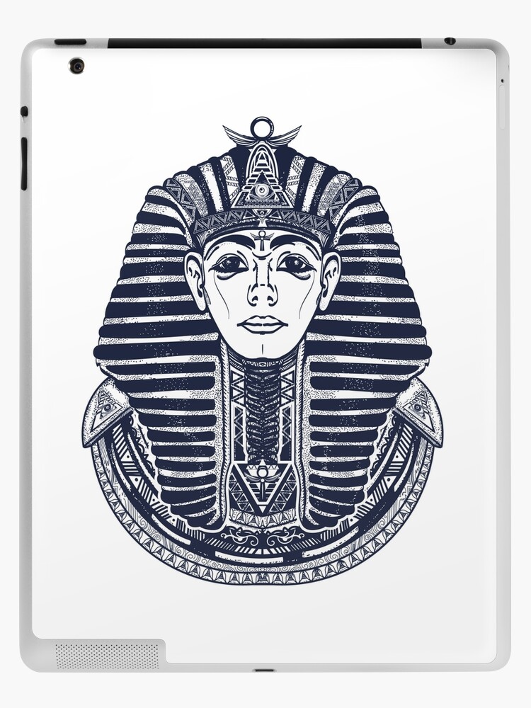 Buy PNG SVG DXF File Egyptian Pharaoh Tattoo Cartoon Stencil for Cricut  Vinyl Cutter Online in India - Etsy