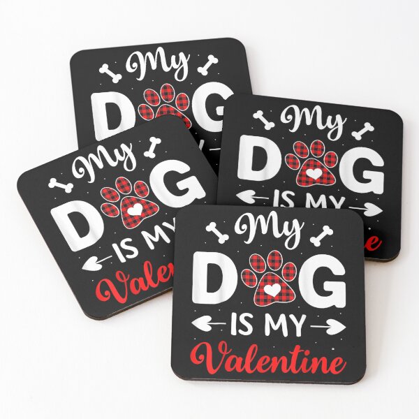 Item preview, My Dog Is My Valentine Funny Gifts For Dog Lover  designed and sold by vergielx.