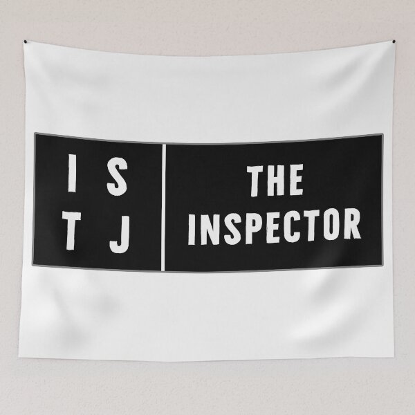 Item preview, ISTJ - The Inspector Personality Type Sticker designed and sold by DanLopesMerch.