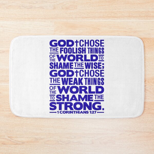 Item preview, 1 Corinthians 1:27 God chose the foolish things designed and sold by plushism.