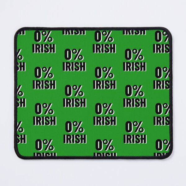 Item preview, Funny St Patricks Day 0% Irish 2022 designed and sold by art-fox.