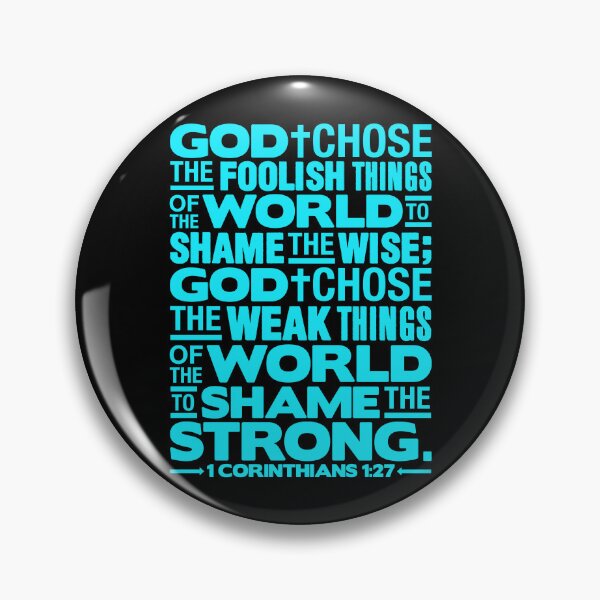 Item preview, 1 Corinthians 1:27 God chose the foolish things designed and sold by plushism.