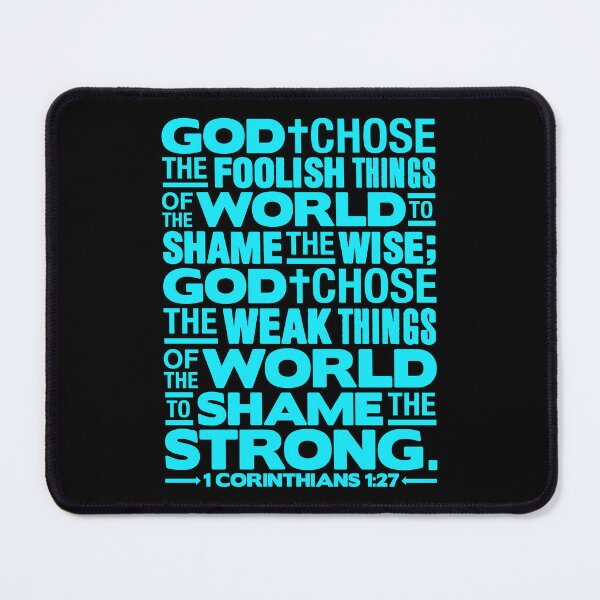 Item preview, 1 Corinthians 1:27 God chose the foolish things designed and sold by plushism.