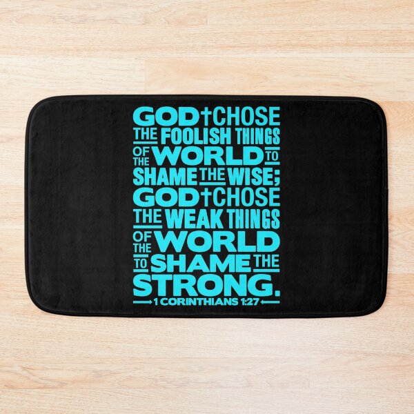 Item preview, 1 Corinthians 1:27 God chose the foolish things designed and sold by plushism.