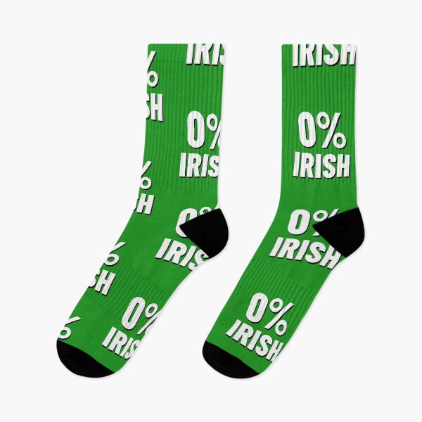 Item preview, Funny St Patricks Day 0% Irish 2022 designed and sold by art-fox.