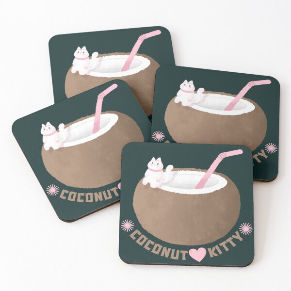 Item preview, Coconut kitty designed and sold by SidTastic .