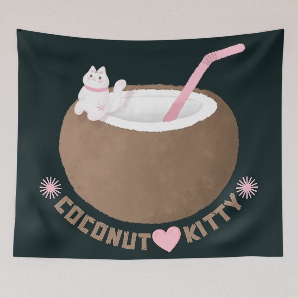 Item preview, Coconut kitty designed and sold by SidTastic .