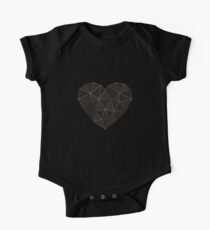 Kintsugi - Goldrose Baby Body Kurzarm
