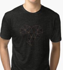 Kintsugi - Gold Rose Tri-blend T-Shirt