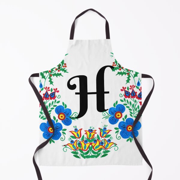 Item preview, letra H con flores designed and sold by Elyora.
