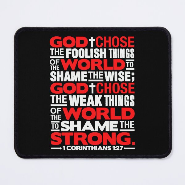 Item preview, 1 Corinthians 1:27 God chose the foolish things designed and sold by plushism.