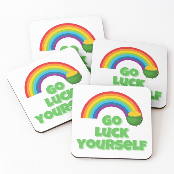 Item preview, Go Luck Yourself, Rainbow and Pot of Gold, St Patrick's Day designed and sold by t0xicpezz.