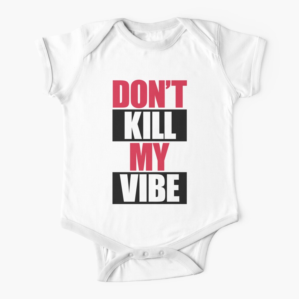 Funny Dont Kill My Vibe Unicorn Black Canvas Messenger Bag