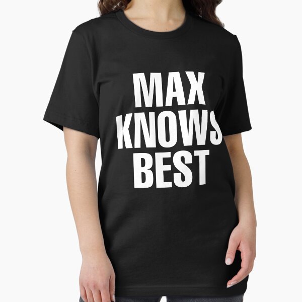 Item preview, Max Knows Best - Max Name designed and sold by Custom-Name.