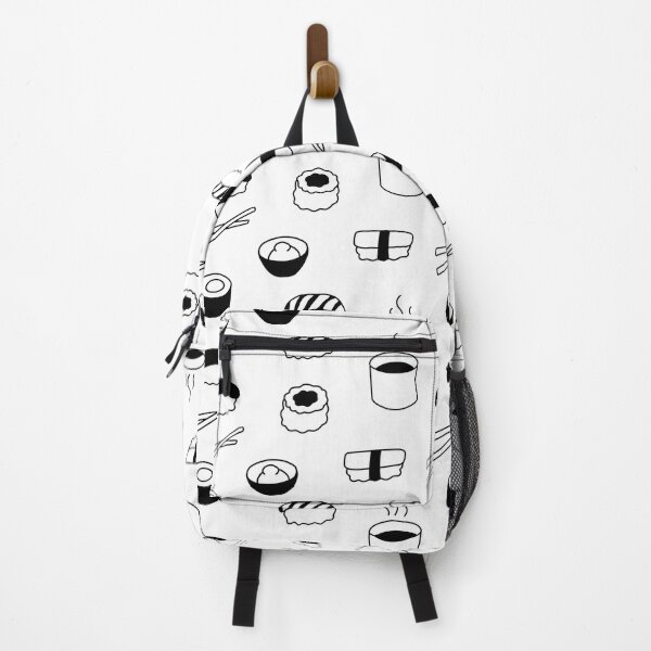 Item preview, Minimalist Sushi Pattern (black/white) designed and sold by Design Minds Boutique.