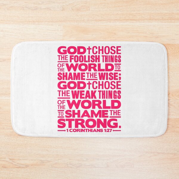 Item preview, 1 Corinthians 1:27 God chose the foolish things designed and sold by plushism.