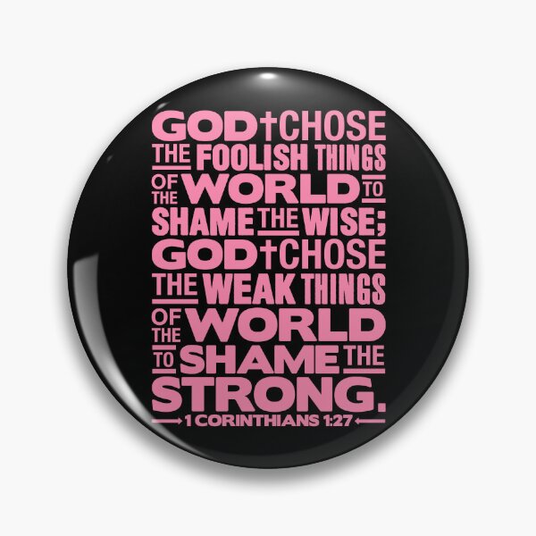 Item preview, 1 Corinthians 1:27 God chose the foolish things designed and sold by plushism.