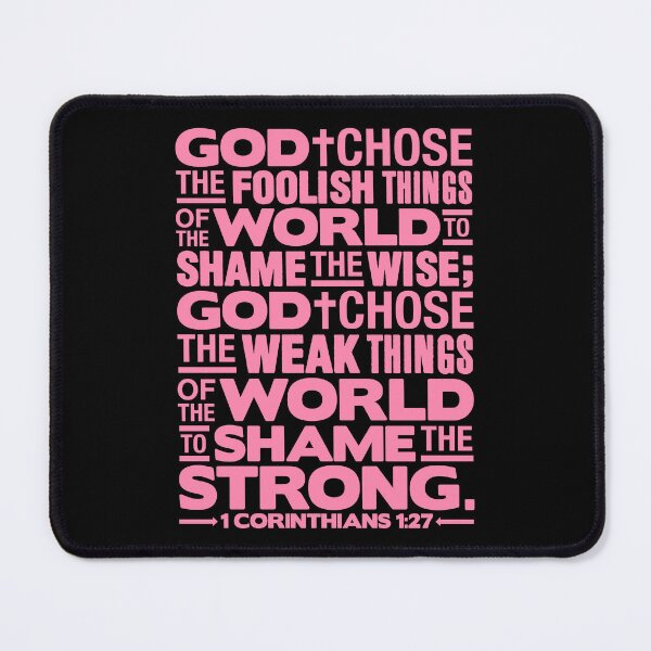 Item preview, 1 Corinthians 1:27 God chose the foolish things designed and sold by plushism.