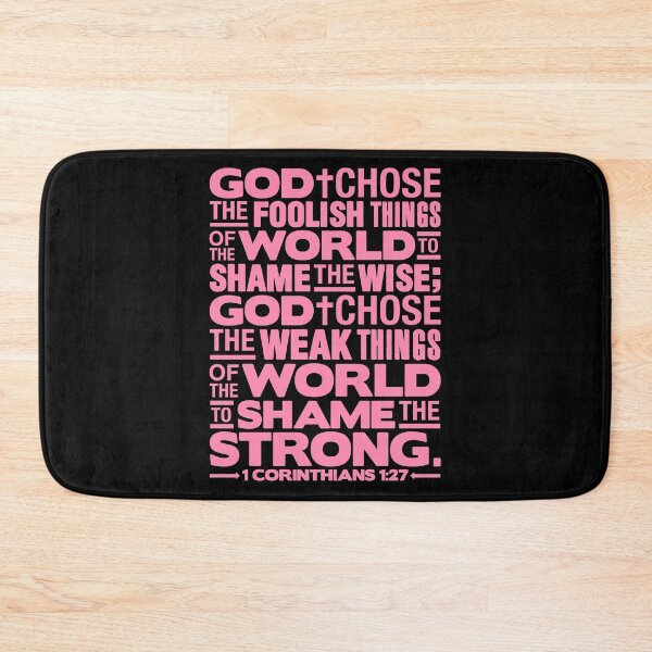 Item preview, 1 Corinthians 1:27 God chose the foolish things designed and sold by plushism.