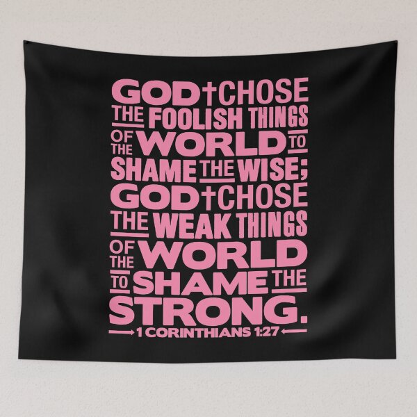 Item preview, 1 Corinthians 1:27 God chose the foolish things designed and sold by plushism.