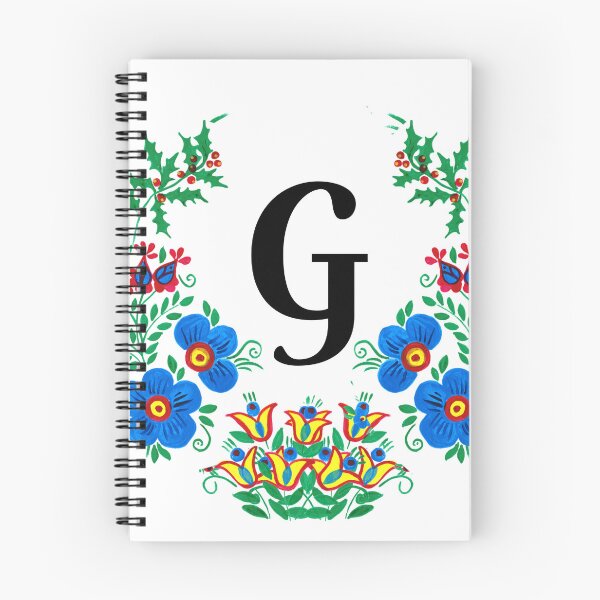Item preview, letra G con flores designed and sold by Elyora.