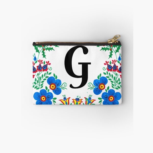 Item preview, letra G con flores designed and sold by Elyora.