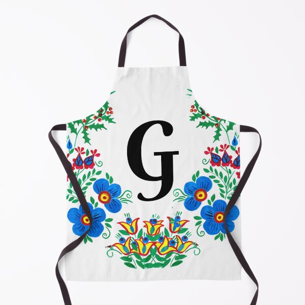 Item preview, letra G con flores designed and sold by Elyora.