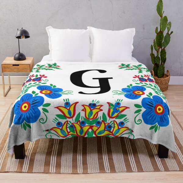 Item preview, letra G con flores designed and sold by Elyora.