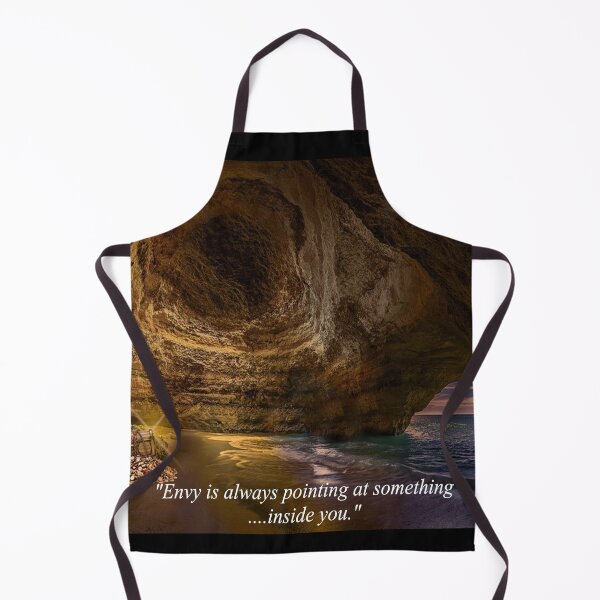 Item preview, Fantasy Fun Image of a Cave Full of Treasures with a Novelty Quotation About Envy designed and sold by NovawayDirect.