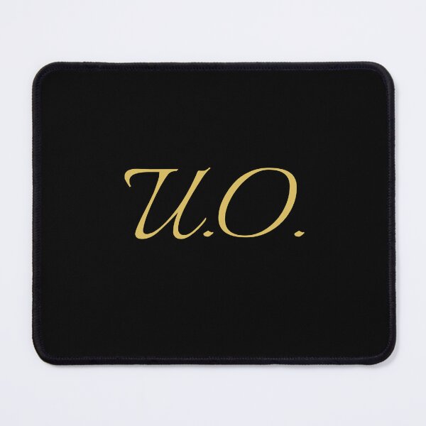 Item preview, UO Initials | Gold Lettering | Personalised Gifts designed and sold by Avo And Sriracha.
