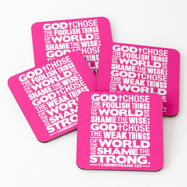 Item preview, 1 Corinthians 1:27 God chose the foolish things designed and sold by plushism.