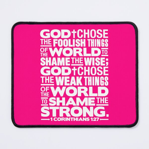 Item preview, 1 Corinthians 1:27 God chose the foolish things designed and sold by plushism.